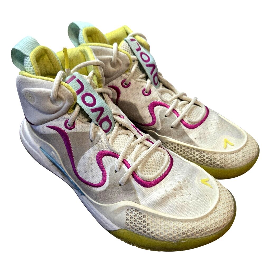 Avoli 6 Mid Volleyball White Women's Tennis Shoes Athletic Sneakers